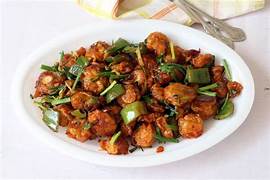 Chilli mushroom dry