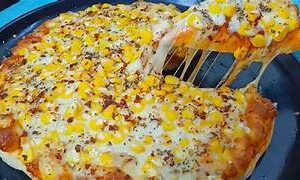 corn pizza