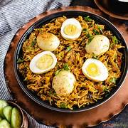 Egg Biryani [1 Egg]