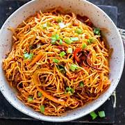 Egg schezwan noodles