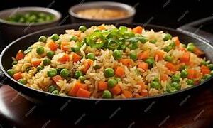 mixed veg fried rice