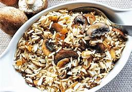 mushroom fried rice
