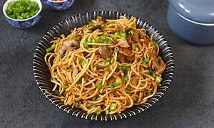mushroom noodles