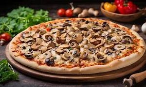 mushroom pizza