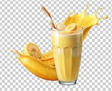 Redbanane milk shake