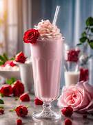 Rose milkshakes