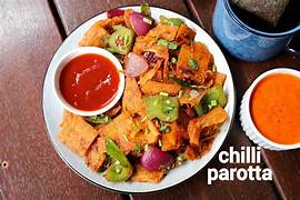chicken chilli parotta