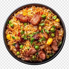schezwan egg rice
