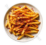 spicy french fries medium