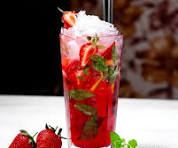 Strawberry mojitos